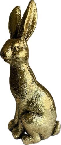 khevga Osterhase Gold 42 cm – Osterdekoration Gold aus Fiberglas – Edle Tischdekoration Ostern – Goldene Osterdeko für Wohnzimmer, Büro & Feste khevga Osterhase Gold 42 cm – Osterdekoration Gold aus Fiberglas – Edle Tischdekoration Ostern – Goldene Osterdeko für Wohnzimmer, Büro & Feste von khevga