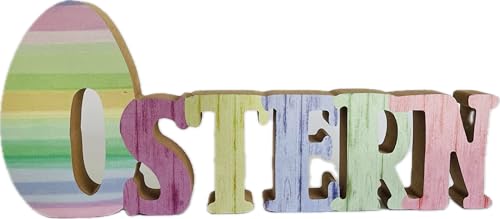 khevga Tischdekoration Ostern – Dekorativer Schriftzug Ostern, 30 cm groß, ideal für Frühlingsdeko, Osterbrunch & Festliche Tischdekoration khevga Tischdekoration Ostern – Dekorativer Schriftzug Ostern, 30 cm groß, ideal für Frühlingsdeko, Osterbrunch & Festliche Tischdekoration von khevga