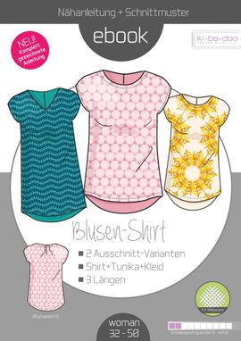 Basic Blusen-Shirt Damen von ki-ba-doo