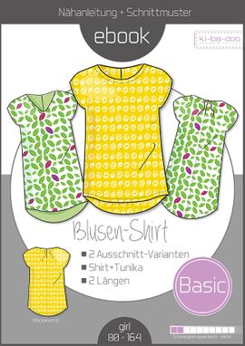 Basic Blusen-Shirt von ki-ba-doo