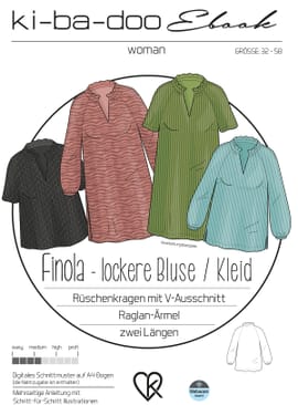 Bluse/Kleid Finola von ki-ba-doo