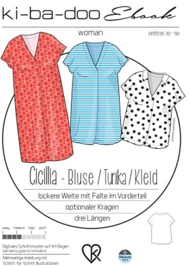 Bluse/Tunika/Kleid Cicillia von ki-ba-doo