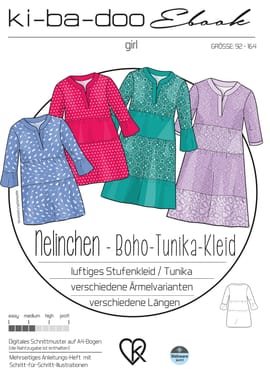 Boho-Kleid/Tunika Nelinchen von ki-ba-doo