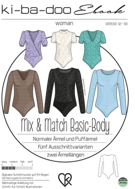 Mix & Match Basic-Body von ki-ba-doo