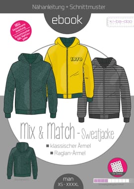 Mix & Match Sweatjacke Herren von ki-ba-doo