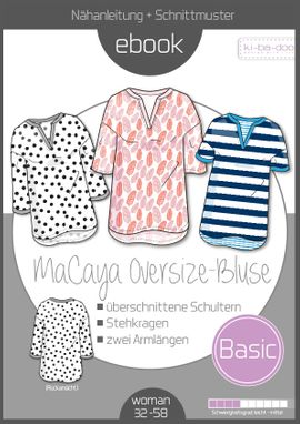 Oversize-Bluse MaCaya von ki-ba-doo