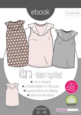 Volant-Top/Kleid Karla von ki-ba-doo