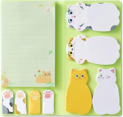 Haftnotizen,Kawaii Schulsachen,Notizblock Klein,Selbstklebende Notizzettel,Haftnotizen Lustig,TierföRmiger Haftnotizblock Ideal FüR BüRo, Kinder, Studenten, Etikettengeschenke (Style 1) Haftnotizen,Kawaii Schulsachen,Notizblock Klein,Selbstklebende Notizzettel,Haftnotizen Lustig,TierföRmiger Haftnotizblock Ideal FüR BüRo, Kinder, Studenten, Etikettengeschenke (Style 1) von kiimiipa