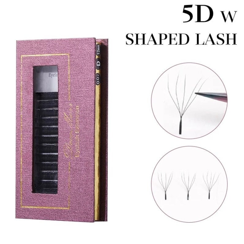 5D Volumen Fans Mix Box Lash | Wimpern Easy Fan Zubehör Vorgefertigter Fächer Curl Wimpernverlängerung Premade von kimmylash