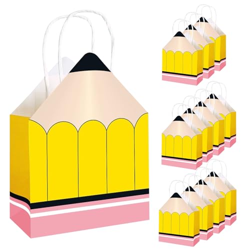 kinrguiyuez Bleistift-Leckerli-Tüten – Bleistiftförmige Willkommens-Papiertüten | kleine Party-Dekorationen für Taschenrechner, Notizbuch, Urlaub, Konferenzen, Klassenzimmer, Geburtstag, kinrguiyuez Bleistift-Leckerli-Tüten – Bleistiftförmige Willkommens-Papiertüten | kleine Party-Dekorationen für Taschenrechner, Notizbuch, Urlaub, Konferenzen, Klassenzimmer, Geburtstag, von kinrguiyuez