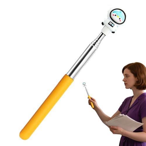 kinrguiyuez Pointer Finger Stick - Ausziehbarer Zeigestab Für Schule - Cartoon-Lehrer Schulmaterial, Rutschfeste Griffe Für Kindergartenpräsentation & Interaktives Lernen kinrguiyuez Pointer Finger Stick - Ausziehbarer Zeigestab Für Schule - Cartoon-Lehrer Schulmaterial, Rutschfeste Griffe Für Kindergartenpräsentation & Interaktives Lernen von kinrguiyuez
