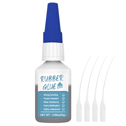 25g Gummikleber Extra Stark Wasserfest, Gummi Kleber Sofortige Bindung, für Gummiprodukte, Reifen, Gürtel, Stiefel, Bastelarbeiten 25g Gummikleber Extra Stark Wasserfest, Gummi Kleber Sofortige Bindung, für Gummiprodukte, Reifen, Gürtel, Stiefel, Bastelarbeiten von kintsukuroi