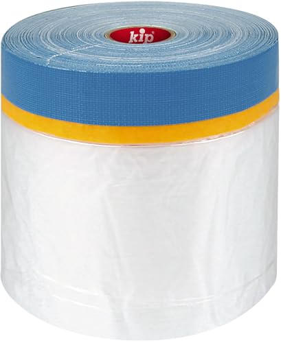 Kip Multi-Masker - 3 in 1 Washi-Tec und Gewebeband Masker zum Maskieren, Schützen und Verputzen 550 mm x 20 m | Abdeckband & Putzerband für Wandfarbe, Spachtelmasse, Acryl, Streichen und Lackieren Kip Multi-Masker - 3 in 1 Washi-Tec und Gewebeband Masker zum Maskieren, Schützen und Verputzen 550 mm x 20 m | Abdeckband & Putzerband für Wandfarbe, Spachtelmasse, Acryl, Streichen und Lackieren von kip