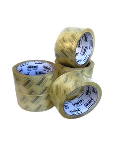 KIPPEN 9004T Klebeband, transparent, 0 V, 6 Rollen von kippen