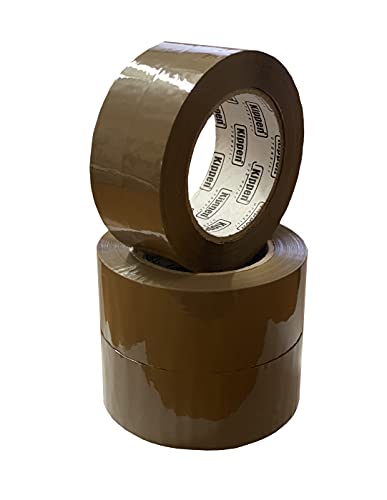 kippen 9004AK - Packung mit 3 Rollen à 132 m Havanna Klebeband für Verpackungen kippen 9004AK - Packung mit 3 Rollen à 132 m Havanna Klebeband für Verpackungen von kippen