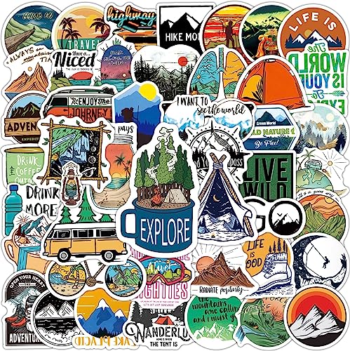 Vintage Reisen im Freien Sticker, Sticker Aesthetic Aufkleber 100 Stück Vintage Sticker Set für Laptop Koffer Helm Motorrad Skateboard Auto Fahrrad Computer Aesthetic Städte Sticker Vintage Reisen im Freien Sticker, Sticker Aesthetic Aufkleber 100 Stück Vintage Sticker Set für Laptop Koffer Helm Motorrad Skateboard Auto Fahrrad Computer Aesthetic Städte Sticker von kitudaty
