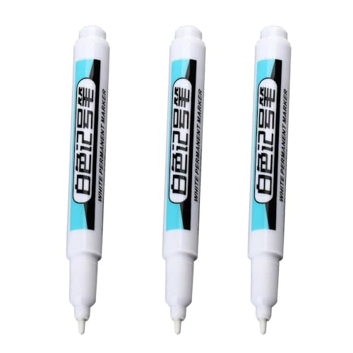 kkiuop For Metal Long Head Marker Pen Oily Waterproof White Permanent Marker For Wood Extreme Deep Leather Hole Metal Marker Plastic kkiuop For Metal Long Head Marker Pen Oily Waterproof White Permanent Marker For Wood Extreme Deep Leather Hole Metal Marker Plastic von kkiuop