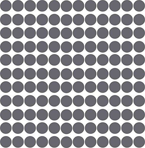 Kleberio® 858 Klebepunkte 6mm aus PVC-Spezialfolie von ORAFOL selbstklebend glänzend Farbe: grausilber Markierungspunkte Außenbereich von kleberio