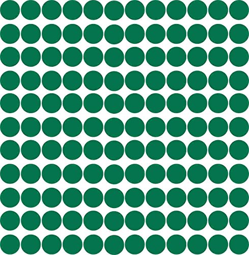 Kleberio® 858 Klebepunkte 6mm aus PVC-Spezialfolie von ORAFOL selbstklebend glänzend Farbe: grün Markierungspunkte Außenbereich von kleberio
