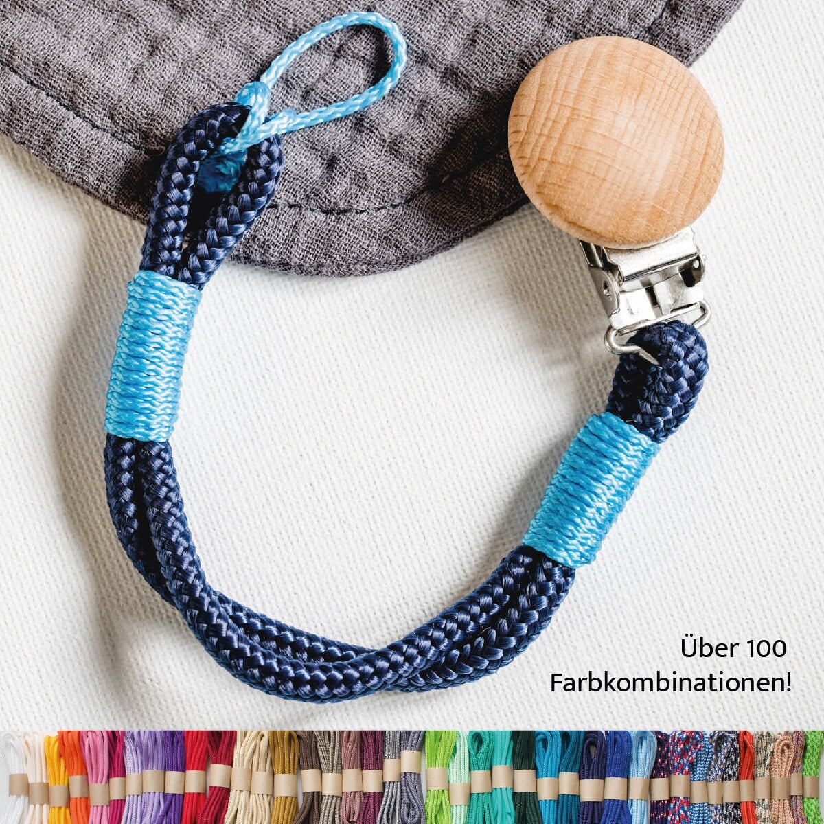 Schnullerkette Ohne Namen Junge Mädchen Bunt Farbwahl, Schnullerband, Schnullerclip, Schnullerhalter, Geschenk Baby Geburt Schnullerkette Ohne Namen Junge Mädchen Bunt Farbwahl, Schnullerband, Schnullerclip, Schnullerhalter, Geschenk Baby Geburt von kleineralsdreiShop