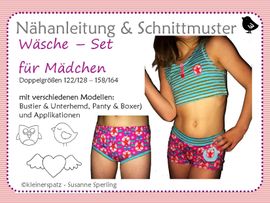 Mädchen-Set von kleinerspatz