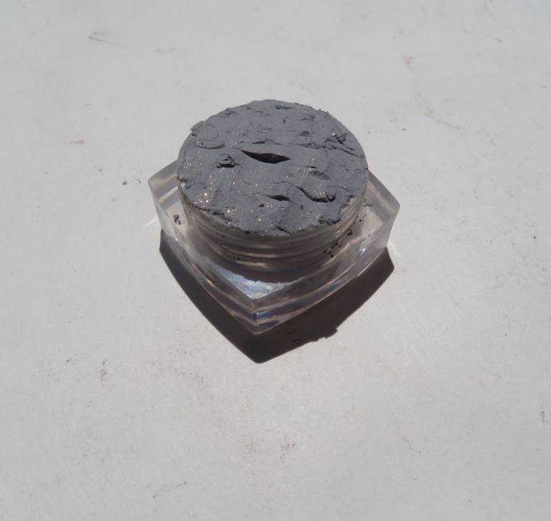 Mist - Hellblauer, Grauer Schimmernder Mineral-Lidschatten, Umweltfreundlich, Lose Pigmente, Veganer Mineral-Lidschatten von kmms