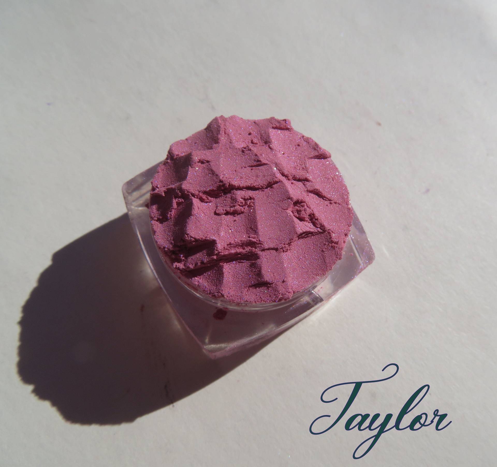 Taylor - Pale Pink Shimmer Mineral Lidschatten, Lose Pigmente Vegan Cruelty Free Eye Shadow von kmms