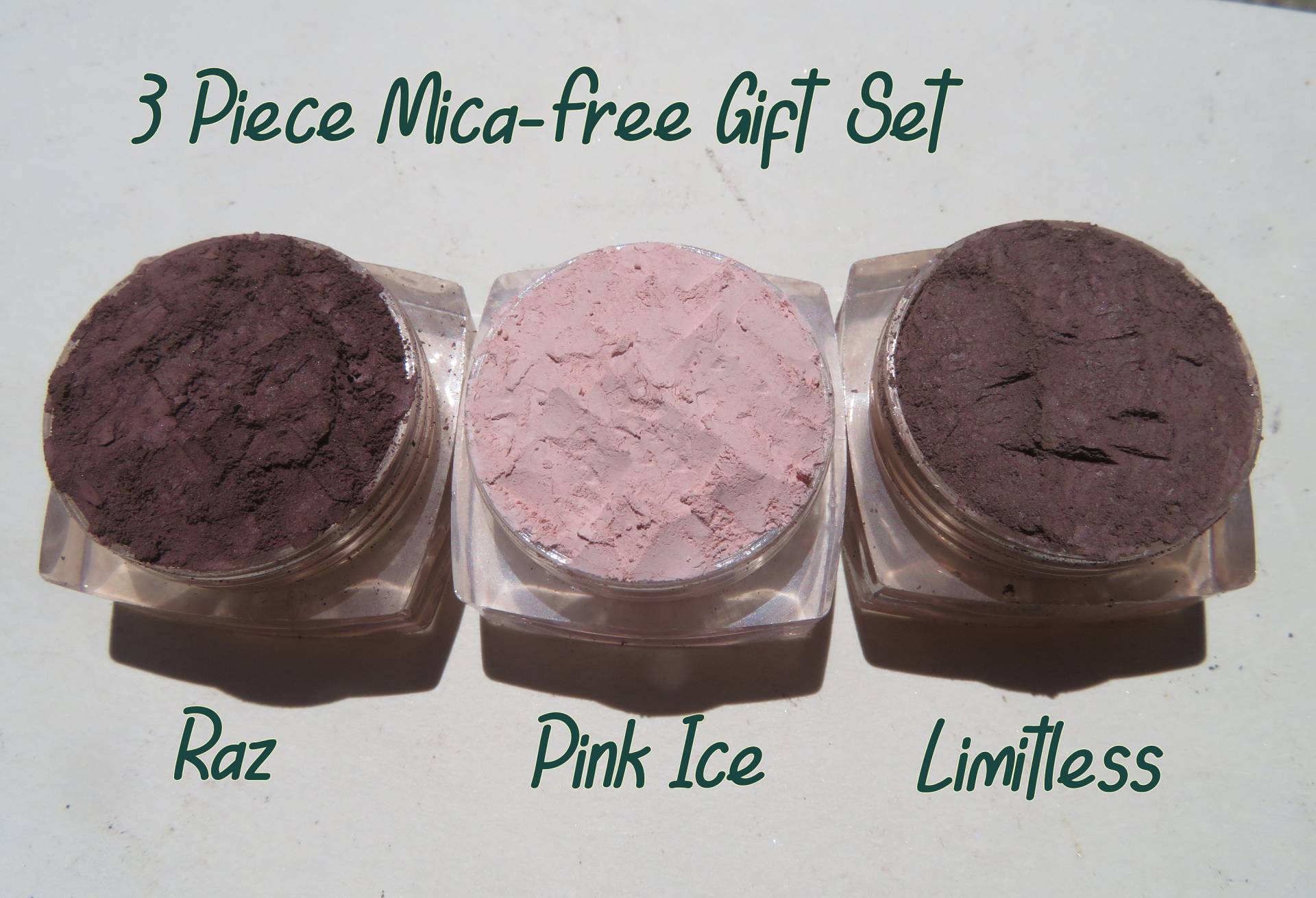 Veganes Glimmerfreies Mattes Mineral-Lidschatten-Geschenk-Set, Lose Pigmente, Grausamer Mineral-Make-Up-Lidschatten, 3-Teiliges Set - #3 Veganes Glimmerfreies Mattes Mineral-Lidschatten-Geschenk-Set, Lose Pigmente, Grausamer Mineral-Make-Up-Lidschatten, 3-Teiliges Set - #3 von kmms