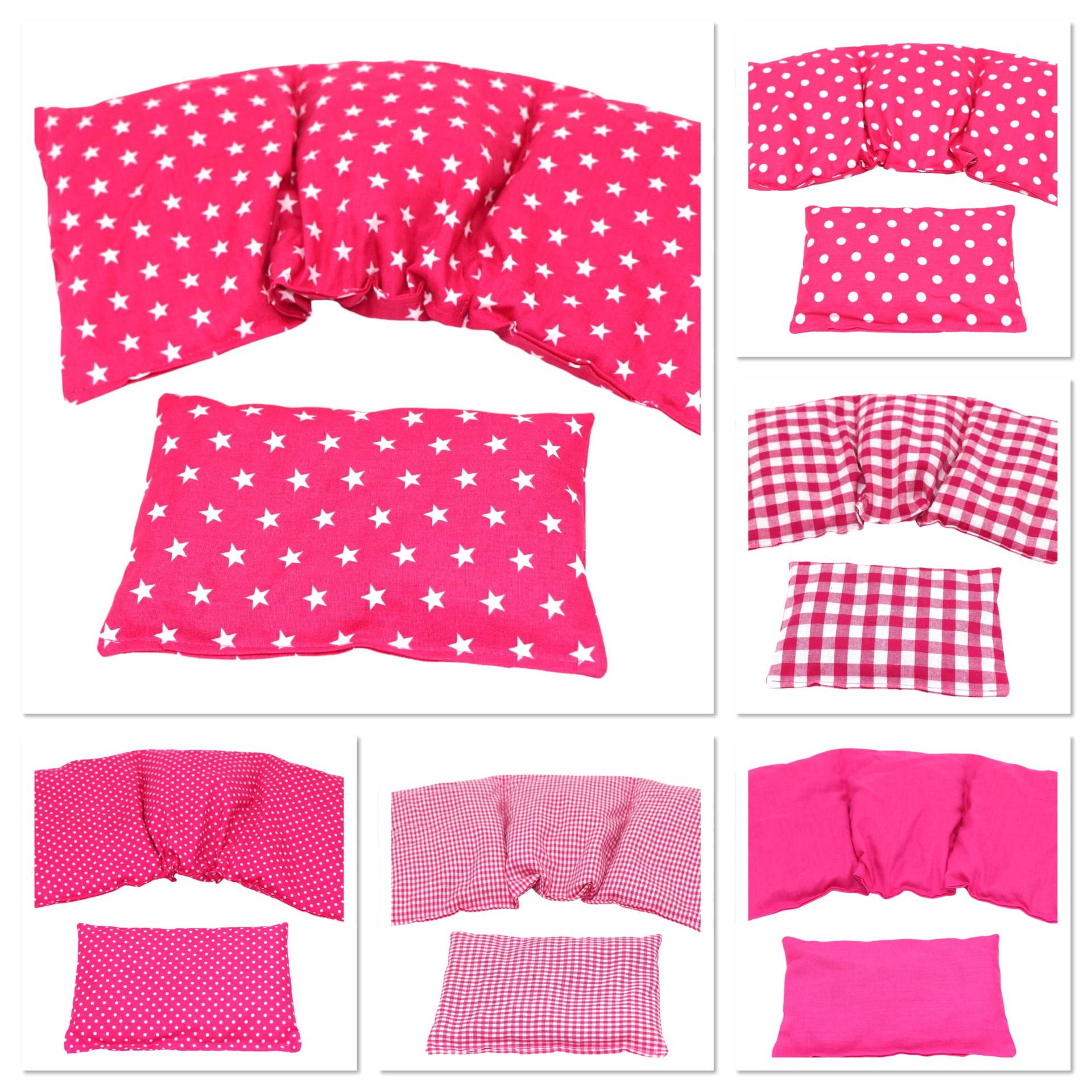 6 Designs 3 Kammer 2 Er Set 36 X 17 cm " Pink Sterne Kirschkernkissen Körnerkissen Wärmekissen Xxl Weizen Dinkel Raps Trauben Kälte 6 Designs 3 Kammer 2 Er Set 36 X 17 cm " Pink Sterne Kirschkernkissen Körnerkissen Wärmekissen Xxl Weizen Dinkel Raps Trauben Kälte von koernerkissen