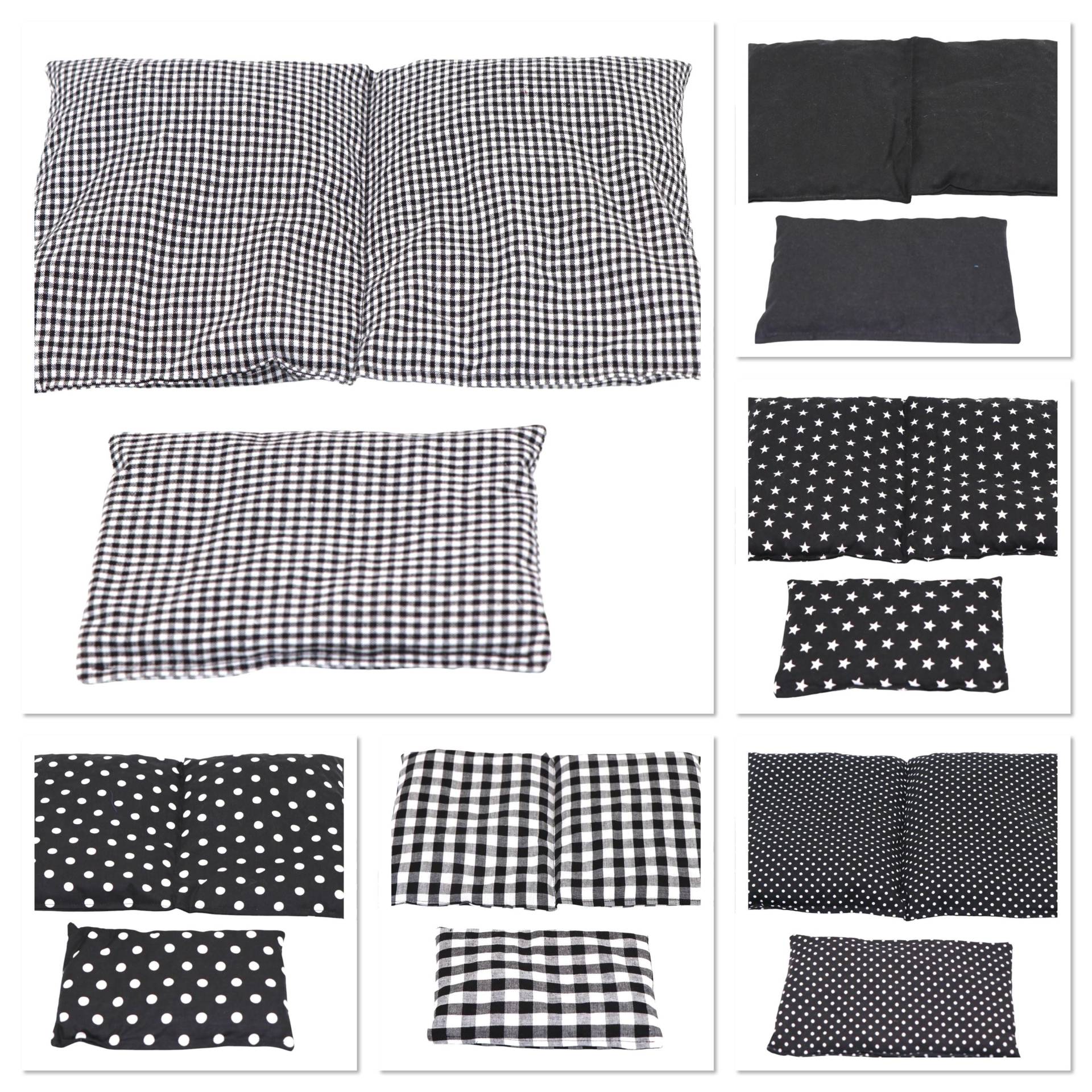 6 Designs 600 Gr. 2 Er Set 30 X 20 cm " Schwarz Kl. Karo Kammer Kirschkernkissen Körnerkissen Wärmekissen Xxl Weizen Dinkelkissen 6 Designs 600 Gr. 2 Er Set 30 X 20 cm " Schwarz Kl. Karo Kammer Kirschkernkissen Körnerkissen Wärmekissen Xxl Weizen Dinkelkissen von koernerkissen
