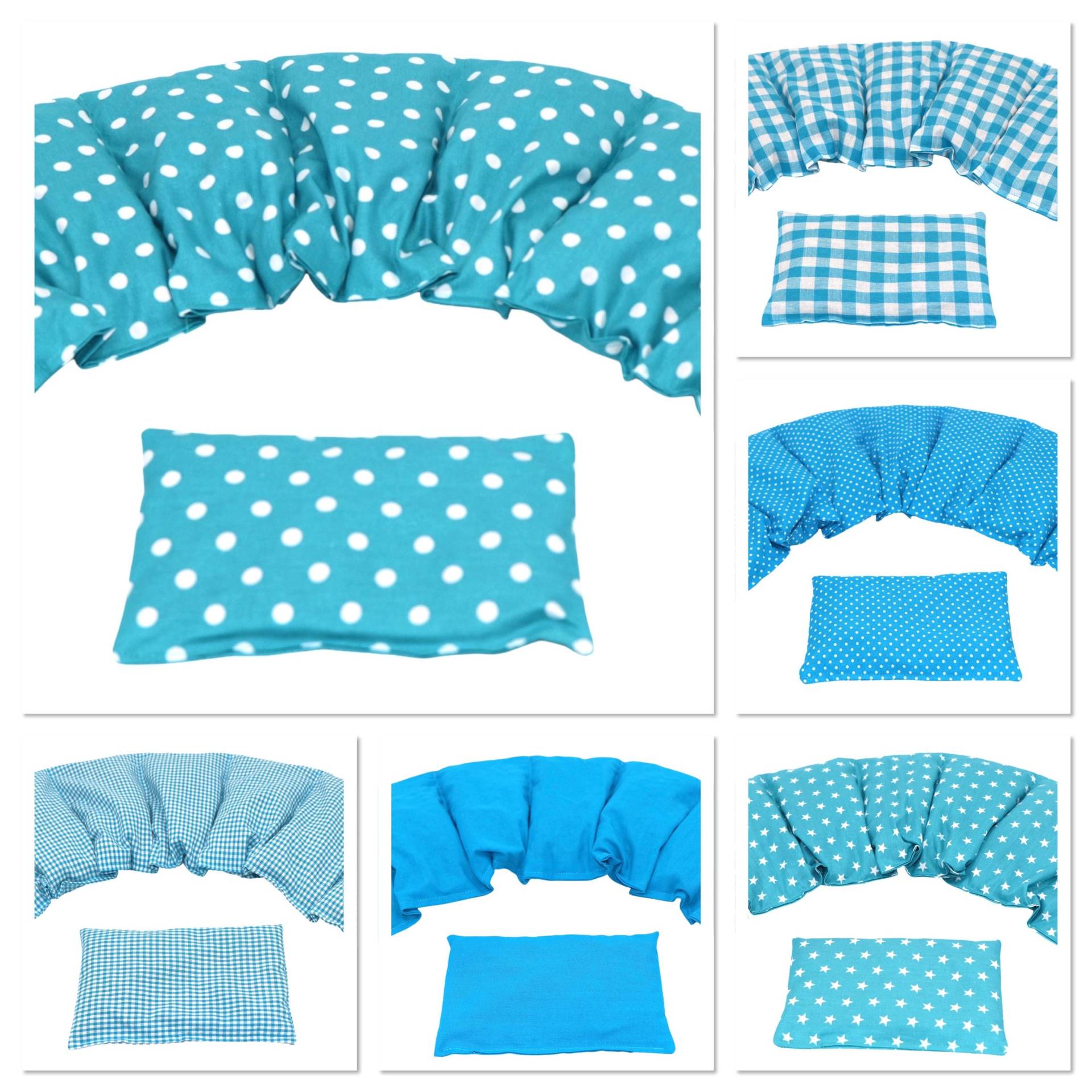 6 Designs 7 Kammer 2 Er Set 67 X 17 cm " Türkis Punkte Kirschkernkissen Körnerkissen Wärmekissen Xxl Weizen Dinkel Raps Dinkelkissen 6 Designs 7 Kammer 2 Er Set 67 X 17 cm " Türkis Punkte Kirschkernkissen Körnerkissen Wärmekissen Xxl Weizen Dinkel Raps Dinkelkissen von koernerkissen