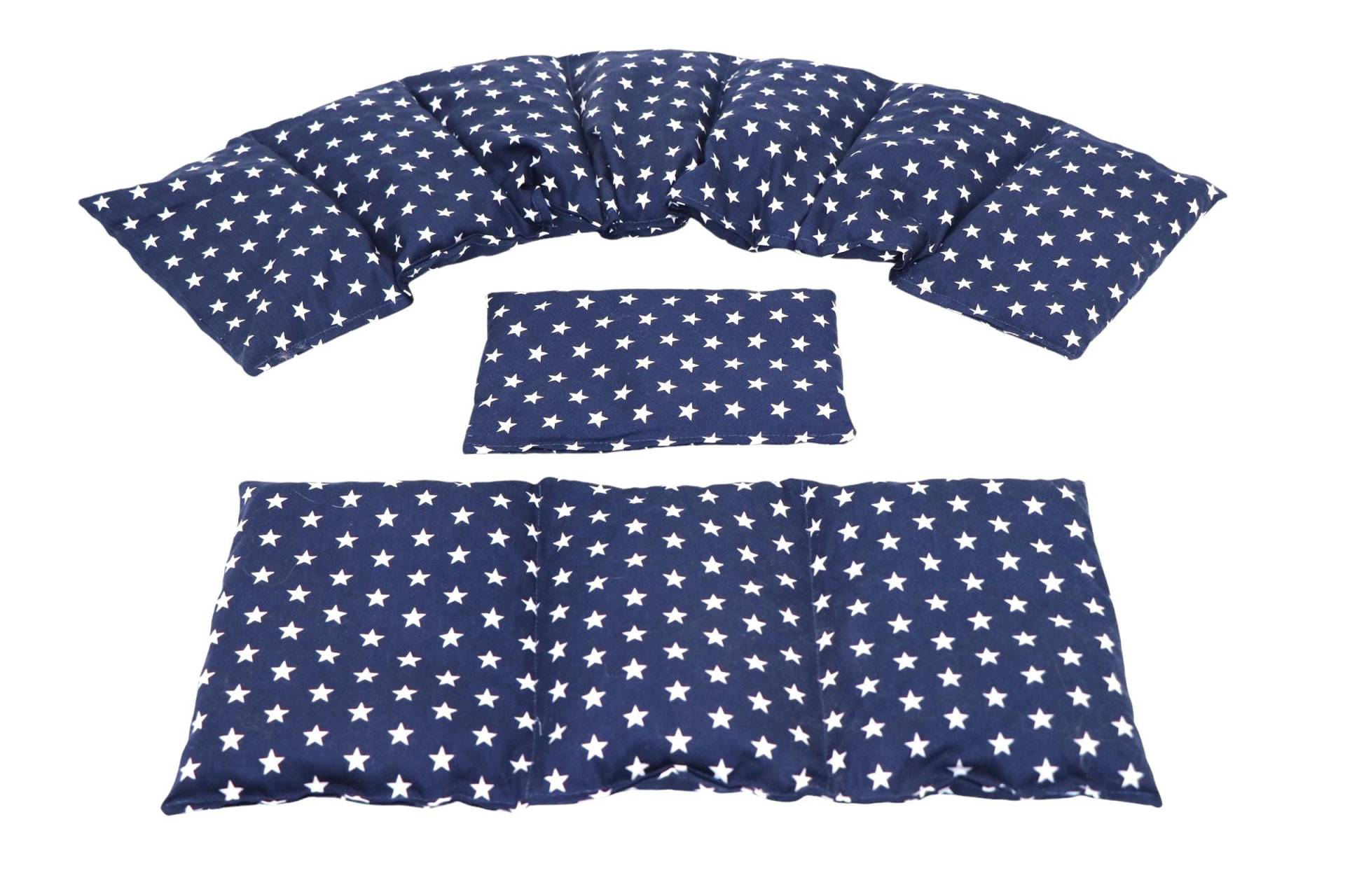7 Kammer 3 Er Set 66 X17 cm " Blau Sterne Kirschkernkissen 6 Designs Körnerkissen Wärmekissen Xxl Weizen Dinkel Raps Traubenkerne 7 Kammer 3 Er Set 66 X17 cm " Blau Sterne Kirschkernkissen 6 Designs Körnerkissen Wärmekissen Xxl Weizen Dinkel Raps Traubenkerne von koernerkissen