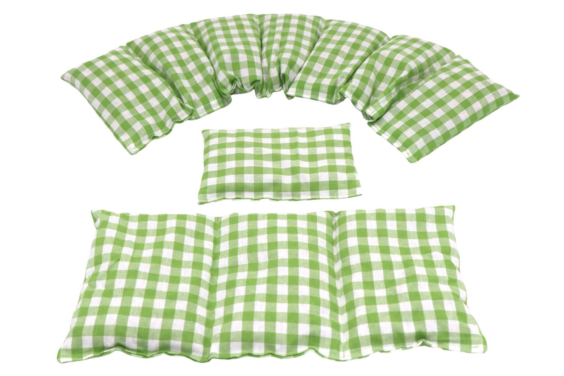 7 Kammer 3 Er Set 66 X17 cm " Lime/Grün Karo Kirschkernkissen 6 Designs Körnerkissen Wärmekissen Weizen Dinkel Raps Trauben 7 Kammer 3 Er Set 66 X17 cm " Lime/Grün Karo Kirschkernkissen 6 Designs Körnerkissen Wärmekissen Weizen Dinkel Raps Trauben von koernerkissen