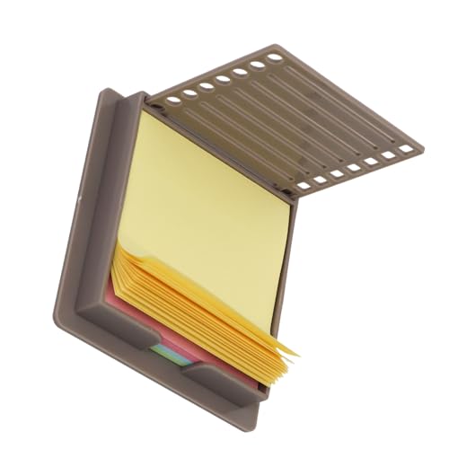 kokdid Haftnotizhalter, Haftnotizblock, Spender mit Schablone, Notizblock, Organizer, Schule, Büro und Heimbedarf für Studenten kokdid Haftnotizhalter, Haftnotizblock, Spender mit Schablone, Notizblock, Organizer, Schule, Büro und Heimbedarf für Studenten von kokdid