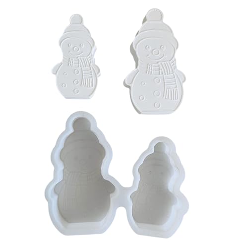 kokdid Kreative Schneemänner-Silikonformen zum Basteln von Epoxidharz, Ornament-Dekorationen und Festival-Geschenk, Handarbeitszubehör kokdid Kreative Schneemänner-Silikonformen zum Basteln von Epoxidharz, Ornament-Dekorationen und Festival-Geschenk, Handarbeitszubehör von kokdid