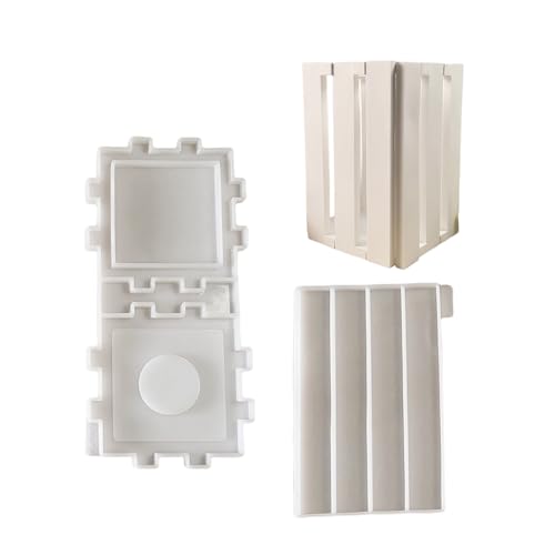 kokdid Silikonform zum Basteln, realistische quadratische Lampenfiguren, tragbar für Zuhause und Büro, Dekoration für den täglichen Gebrauch, 2 Stück kokdid Silikonform zum Basteln, realistische quadratische Lampenfiguren, tragbar für Zuhause und Büro, Dekoration für den täglichen Gebrauch, 2 Stück von kokdid
