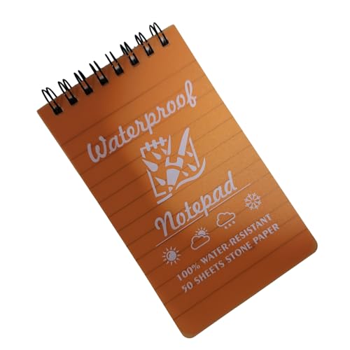 kokdid Wasserdichte Notizbücher Praktisches Taschennotizbuch Kleine Notizblöcke Spiralen Linierte Seiten Feld Notizblock für Outdoor Büro kokdid Wasserdichte Notizbücher Praktisches Taschennotizbuch Kleine Notizblöcke Spiralen Linierte Seiten Feld Notizblock für Outdoor Büro von kokdid