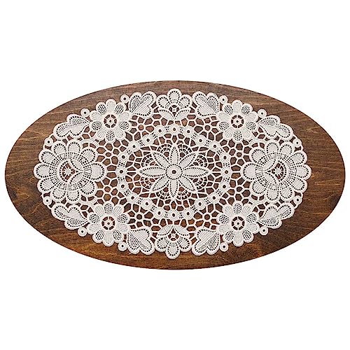 Tischdecke Annegret Vogtländischer Spitze handgefertigte Wickeldecke Natur | Deckchen mit Blumen-Muster | Baumwollspitze Tisch-Dekoration mit Blumen handgearbeitet Tisch-Läufer 45 x 25 cm oval Tischdecke Annegret Vogtländischer Spitze handgefertigte Wickeldecke Natur | Deckchen mit Blumen-Muster | Baumwollspitze Tisch-Dekoration mit Blumen handgearbeitet Tisch-Läufer 45 x 25 cm oval von kollektion MT