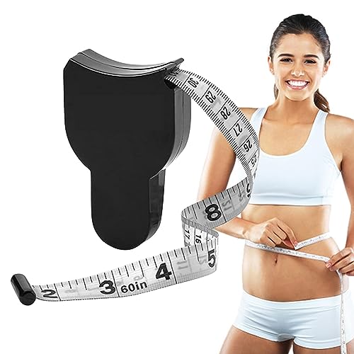 komsoup Einziehbares Maßband,Weiches Lineal, metrisches Zollmaßband, hohe Genauigkeit, doppelseitig | 150 cm/60 Zoll Maßband, Körpermaß für Arme, Bett, Bauch, Brust komsoup Einziehbares Maßband,Weiches Lineal, metrisches Zollmaßband, hohe Genauigkeit, doppelseitig | 150 cm/60 Zoll Maßband, Körpermaß für Arme, Bett, Bauch, Brust von komsoup