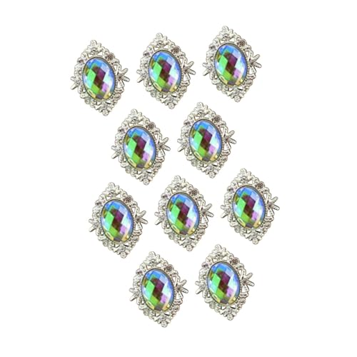 kowaku 10x Legierungszubehör für Näharbeiten Und Hochzeitsaccessoires, bunt von kowaku