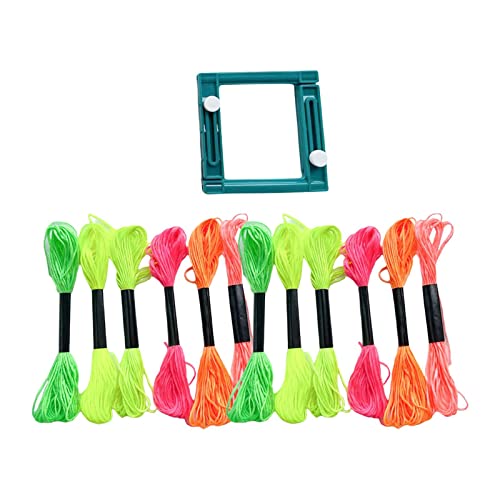 kowaku Exquisites Quastenmacher Set, Quadratisch, Teleskopisch, mit Fäden, DIY Verschönerung von kowaku