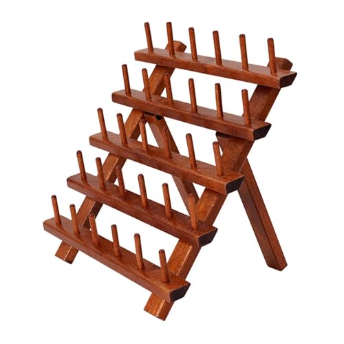 kowaku Garnhalter aus Holz, Garn-Organizer, Spulenständer, Spulenregal für Schmuck, Schneider, Quilten, Flechten, Stricken, Sticken kowaku Garnhalter aus Holz, Garn-Organizer, Spulenständer, Spulenregal für Schmuck, Schneider, Quilten, Flechten, Stricken, Sticken von kowaku