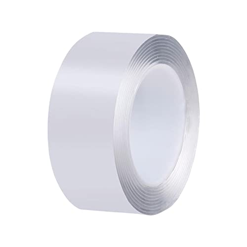 kowaku Klares Nano-Klebeband, 5 cm breit, hoch klebrig, nicht markierend, doppelseitig, entfernbar, stark, 2 mm dick, für Klassenzimmer, Heimwerker, 500cm kowaku Klares Nano-Klebeband, 5 cm breit, hoch klebrig, nicht markierend, doppelseitig, entfernbar, stark, 2 mm dick, für Klassenzimmer, Heimwerker, 500cm von kowaku
