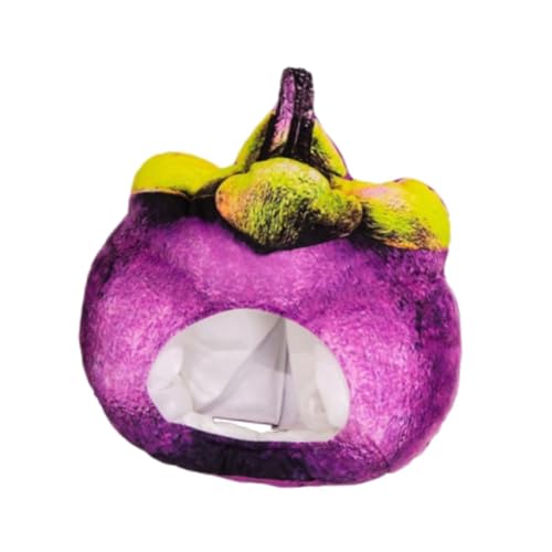 kowaku Kopfbedeckung Neuheit Geschenk Obst Kopfbewegung Neuheit Komfortable Cartoon für Teenager Erwachsene für Karneval Halloween Holiday von kowaku