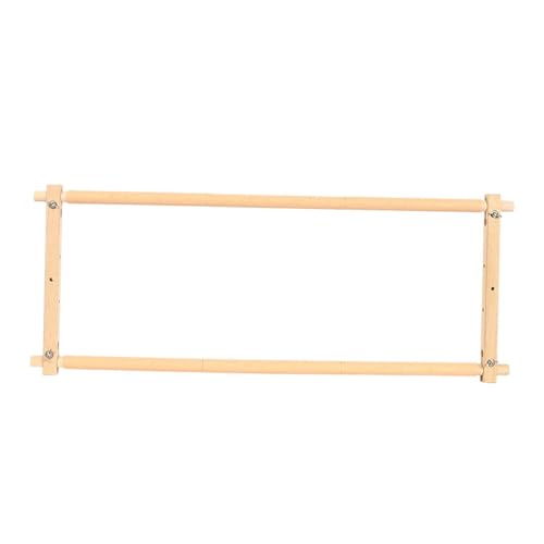 kowaku Kreuzstichständer, Rollrahmen, professioneller tragbarer Haushalts-Holz-Nährahmen, handgefertigt, verstellbar, rechteckig kowaku Kreuzstichständer, Rollrahmen, professioneller tragbarer Haushalts-Holz-Nährahmen, handgefertigt, verstellbar, rechteckig von kowaku