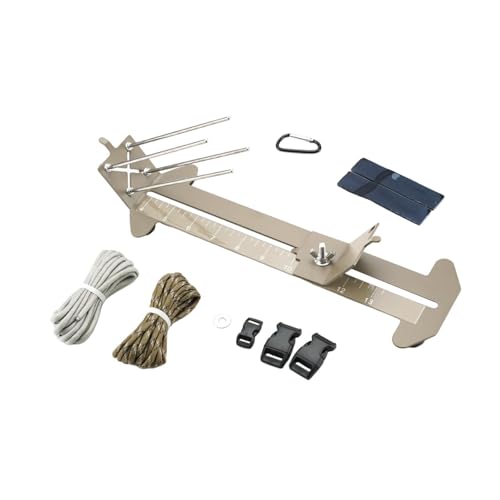 kowaku Paracord-Armband-Vorrichtungsset, Paracord-Vorrichtung zur Herstellung, verstellbar, für Männer und Frauen, stabiles Paracord-Werkzeugset, Webmaschine, Khaki kowaku Paracord-Armband-Vorrichtungsset, Paracord-Vorrichtung zur Herstellung, verstellbar, für Männer und Frauen, stabiles Paracord-Werkzeugset, Webmaschine, Khaki von kowaku