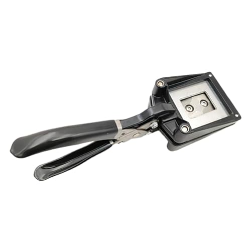 kowaku Passfotoschneider, manueller Schneider, Locher, Papierschneidewerkzeug, ID-Stanzer für Papierbasteleien, 3.2 Cm X 2.5 Cm von kowaku