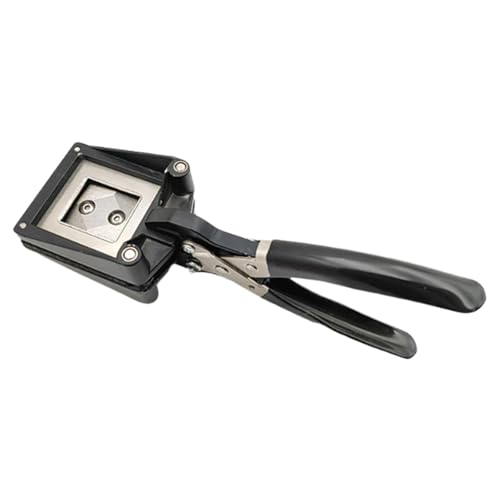 kowaku Passfotoschneider, manueller Schneider, Locher, Papierschneidewerkzeug, ID-Stanzer für Papierbasteleien, 3cmx4cm von kowaku