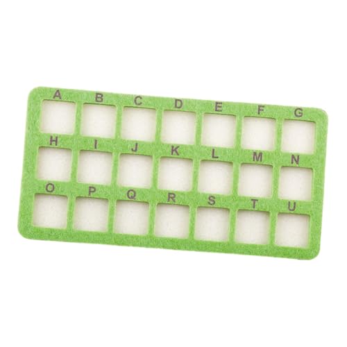 kowaku Perlenmatte mit Gitter Perlenunterlage Perlendesignbrett Perlenkissen für Heimwerker Hobby, GrÜn kowaku Perlenmatte mit Gitter Perlenunterlage Perlendesignbrett Perlenkissen für Heimwerker Hobby, GrÜn von kowaku