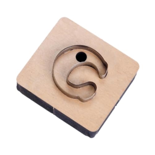 kowaku Stanzform für Buchstaben, Schablone zur Herstellung von Anhängern aus rostfreiem Material, C kowaku Stanzform für Buchstaben, Schablone zur Herstellung von Anhängern aus rostfreiem Material, C von kowaku